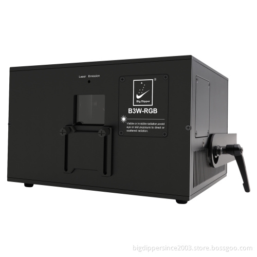 multi color laser stage light BigDipper Professional with DMX control ILDA dj disco light B3W RGB